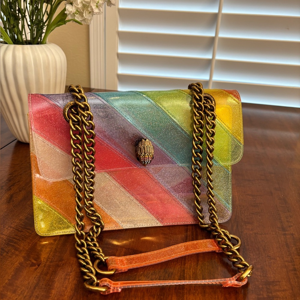 Multicolor Chain Strap Women Bag